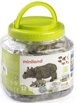 ANIMAUX SAUVAGE + BEBES 12 UDS