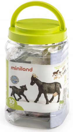 ANIMAUX DE FERME BEBES 10 UNITÉS