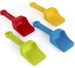 SET OF 4 FLOUR SCOOPS