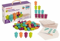 ECO COLOR BEARS JOC DE FIGURAS ENSARTABLES 20 PECES