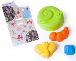 SET OF 4 MOLDS FOR SAND