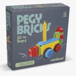 PEGY BRICKS ALL ON BOARD