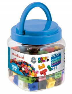JOC DE CUBS PER JOC MATEMATICO 2CM 100 PECES