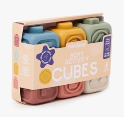 6 CUBS APILABLES DE GOMA