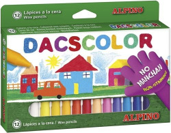 ESTOIG 12 CERAS DACSCOLOR SEMIBLANDAS