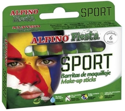 BLISTER MAQUILLAJE SPORT 6 COLORES 5 GRAMOS