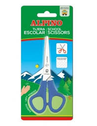 (S) TIJERA ESCOLAR 13CM ALPINO SCHOOL