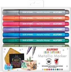 CASE OF 10 MULTI-SURFACES METAL MARKER MARKERS