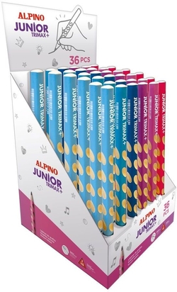 EXP 36 ALPINO JUNIOR TRIMAX CHIC COLORS PENCIL