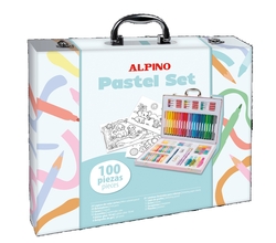 ALPINE 105-PIECE PASTEL ARTIST SET