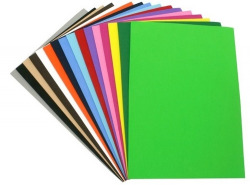BOLSA 10 LAMINAS GOMA EVA BRANCO 20X30 2MM FIXO