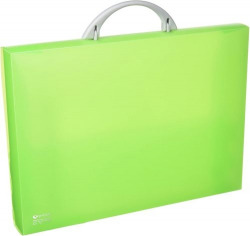DOCUMENTO HOLDER FOLDER LIGHT GREEN PP 345X245X40MM