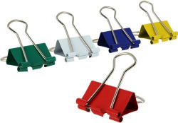 PACK 12 CAJAS 12 PINZA PA ABATIBLE 25MM CORES FORNECIDOS