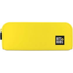 ESTOJO SILICONE AMARELO FLUOR B&B 20X7,5X5,5CM