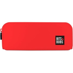 ESTOJO SILICONE VERMELHO BITS&BOBS 20X7,5X5,5CM