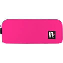ESTOJO SILICONE COR-DE-ROSA FLUOR B&B 20X7,5X5,5CM