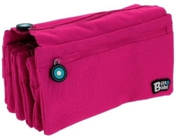 ESTOJO CUADRUPLE PLANO BITS & BOBS MAGENTA 23X12 CM