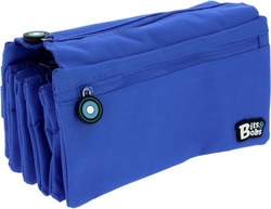 ESTOJO CUADRUPLE PLANO BITS & BOBS AZUL SOFT 23X12 CM