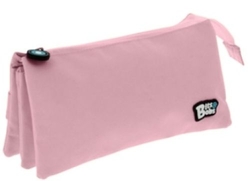 ESTOJO TRIPLO BITS & BOBS COR-DE-ROSA SOFT 23X10X10 CM