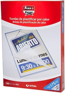 C/100 LAMINATING COVERS A5 154X216MM 125 MICRONS GLOSS