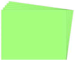 PACK/25 CARTOLINA FIXO 50X65 180G. VERDE MAçã