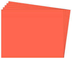 PACK/25 PAPIER CARTON FIXO 50X65 180G. MANDARINA