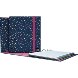CARPEBOOK 4D35 A4 B&B HEARTS 28X32X4CM