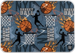VADE PVC B&B BASKETBALL 33X47X0,5CM