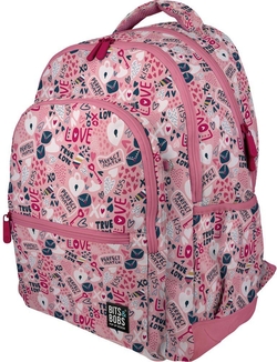 MOCHILA RUBBER B&B TRUE LOVE 33x46x22,5cm