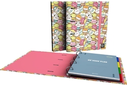 CARPEBOOK 4D35 A4 B&B KAWAII 28X32X4CM