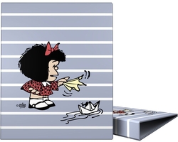 DOSSIER ANNEAUX A4 FOR.4D25 MAFALDA BOAT 25,7X32X3CM