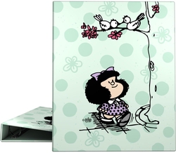 DOSSIER ANNEAUX A4 FOR.4D25 MAFALDA KISS 25,7X32X3CM