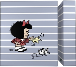CARPETA ANILLAS A4 FOR.4D40 MAFALDA BOAT 28x32x5,6cm