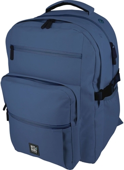 MOCHILA BIGPACK B&B AZUL 32x46x24cm