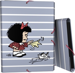 CARTAFOL 3 SOLAPAS FOR. MAFALDA BOAT 26,5X35X1,9CM