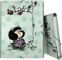CARTAFOL 3 SOLAPAS FOR. MAFALDA KISS 26,5X35X1,9CM