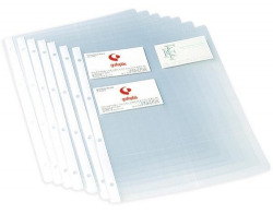PACK/10 COUVERTURES A4 PORTATARJETAS 100X70MM