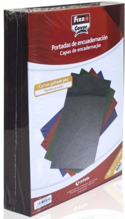 PACK 50 TAPAS A4 GOFRADA 900 MICRAS VERMELL