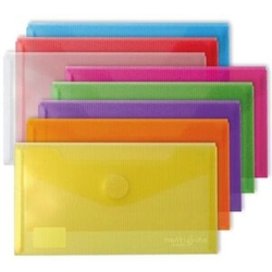 JOGO 12 ENVELOPES PP MULTILINE RECIBO SORTIDOS