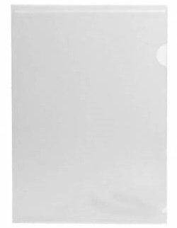 PAQ/10 FUNDAS DOSSIER UÑERO A4 PP TRANSPARENTE