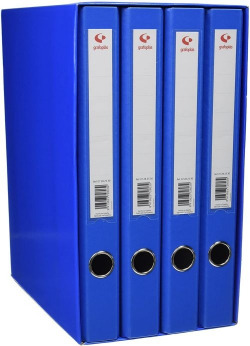 MODULO 4 ARCHIVADORES Fº 2 ANNEAUX 25MM GRAFCOLOR BLEU