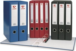 MODULO 2 ARCHIVADORES Fº ALAVANCA 65MM GRAFCOLOR AZUL