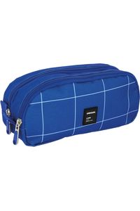 Portatodo doble azul 24.5x9.5 unequal