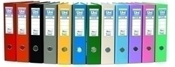 ARCHIVEUR Fº PALANCA 65MM C. DOUBLÉ PLASTIQUE BLEU SERENA