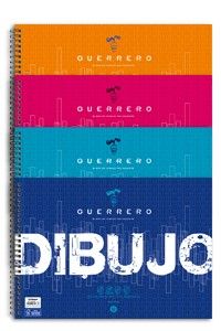 Block dibujo espiral guerrero fº prolongado 20h 120g sin recuadro