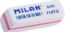 C/20 BORRACHAS NATA 620 BISELADAS PEQUEÑAS MILAN