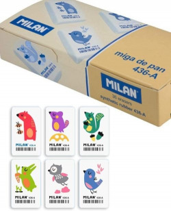 C/36 GOMES MIGA DE PAN FLEXIBLE 436A AMB DIBUIXOS INFANTILES