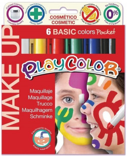 ESTOIG 6 COLORS MAQUILLATGE PLAYCOLOR POCKET BASIC
