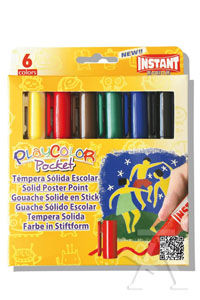 ESTOJO 6 CORES PLAYCOLOR POCKET 5G