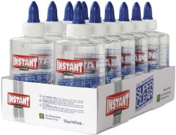 C/12 COLA TRANSPARENT SUPER CLEAR 147ML